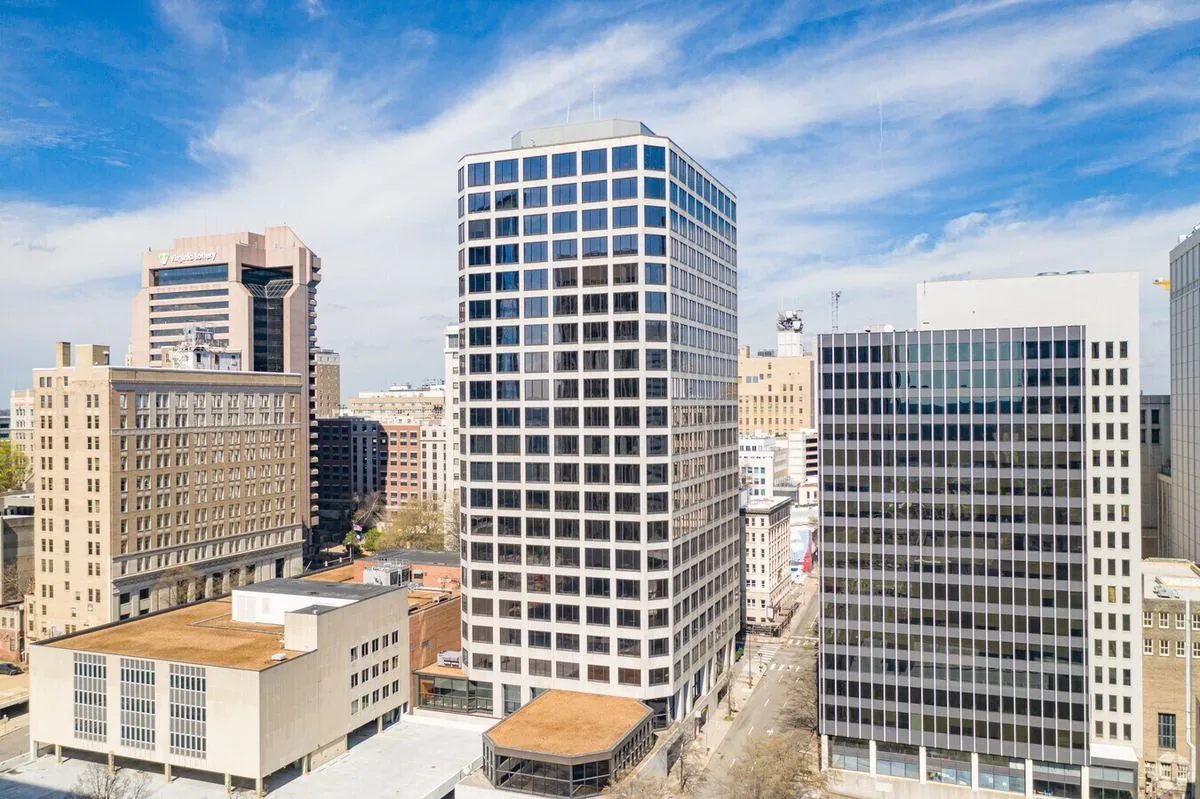 707 E Main Street, a 20-story office tower in downtown Richmond
